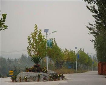 甘肅太陽能路燈-甘肅省西安市環山路旅游景區路燈照明工程