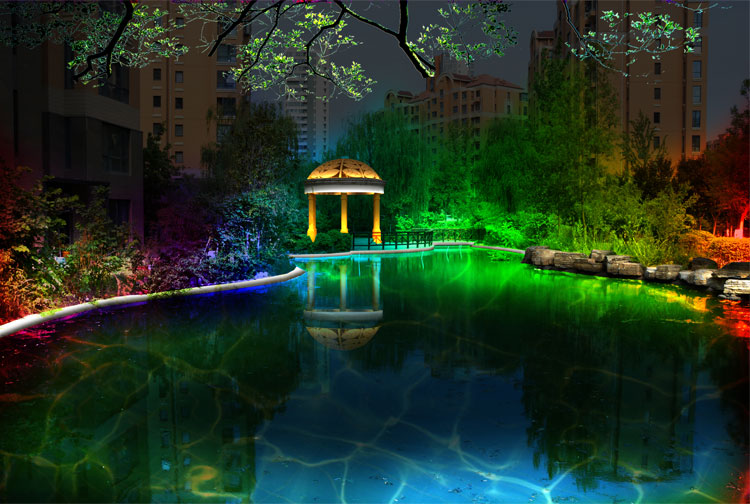 小區亮化 小區亮化